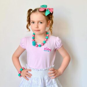 Flutter Tee - Light Pink
