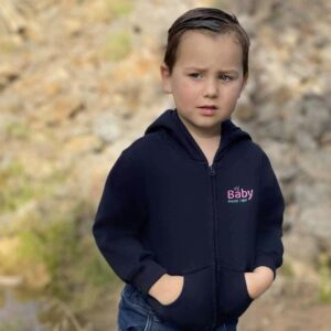 Hooded Jacket - Navy Blue