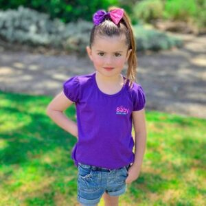 Flutter Tee - Purple