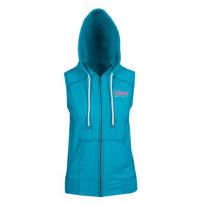 Sleeveless Hooded Jacket Jade